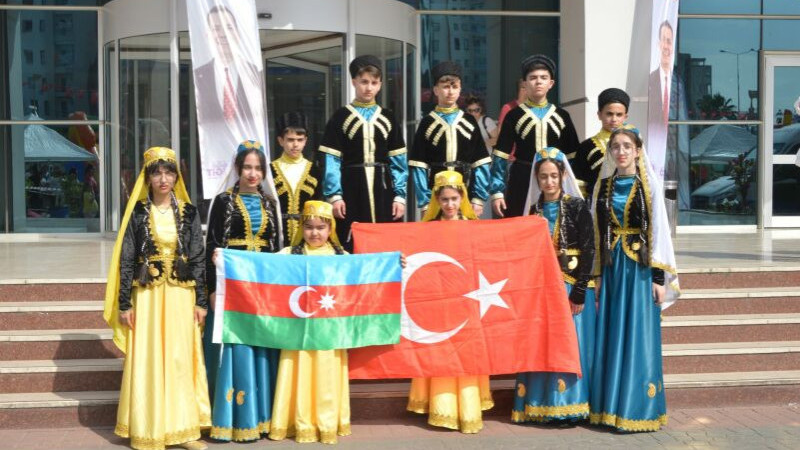 Yenişehir Belediyesi 5 ülkenin çocuklarını Mersin’de buluşturdu
